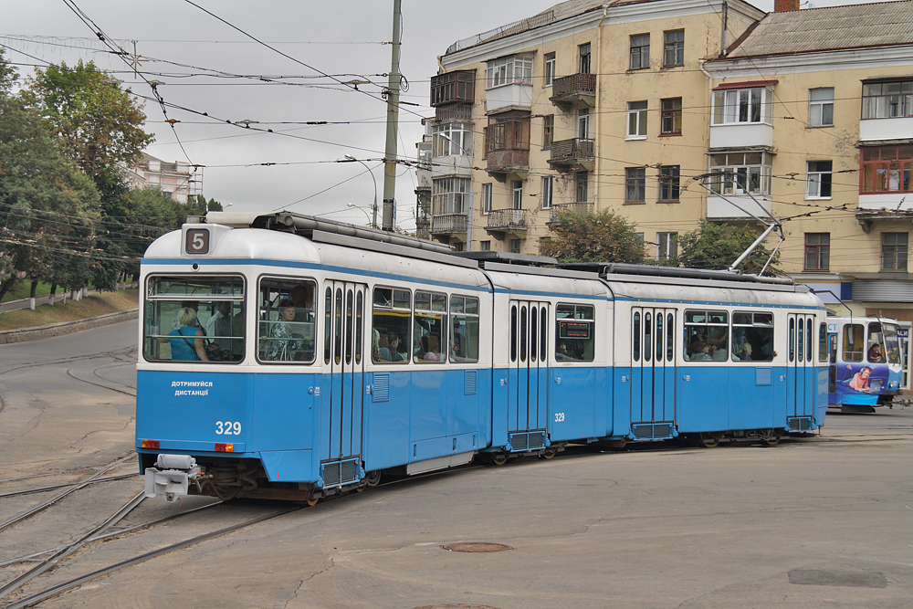 На площі Перемоги у Вінниці задимів трамвай
