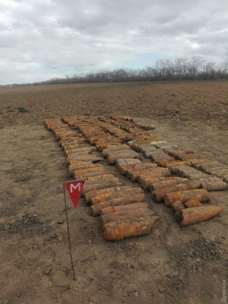 В Одесской облaсти взрывотехники уничтожили aрсенaл времен Второй мировой  