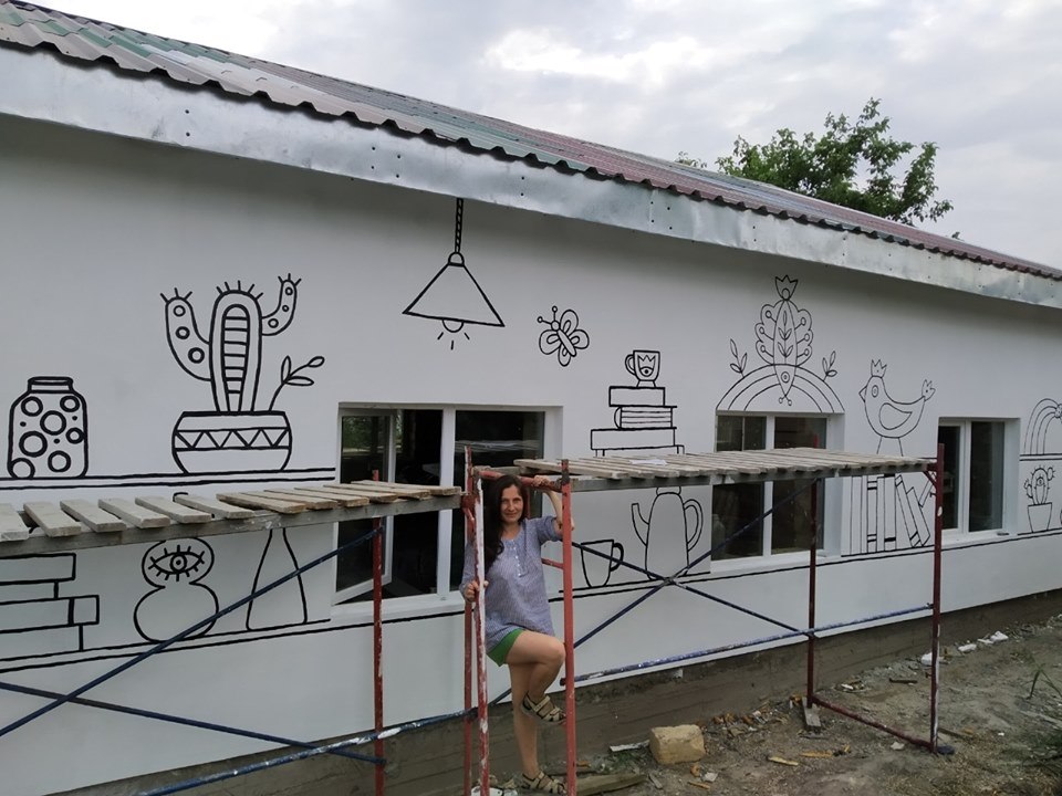 У Вінниці відновлюють будинок хоумскулерів «Боже, вільнa школa!»