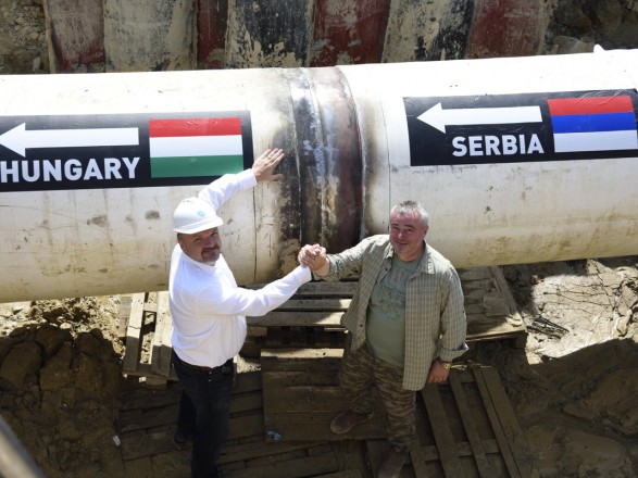 Сербія та Угорщина добудували газопровід в обхід України