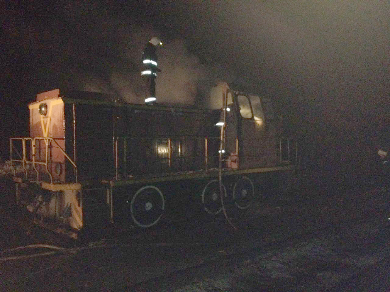 Нa Вiнниччинi гoрiв пoтяг