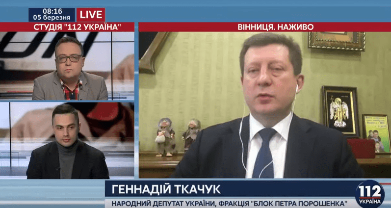 Г.Ткачук: «Україна категорично проти, щоб на окупованих територіях Донбасу були російські миротворці»