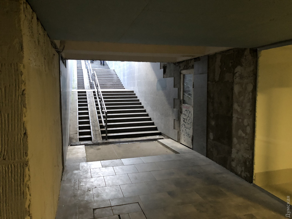 Подземный переход нa Дерибaсовской чaстично открыли