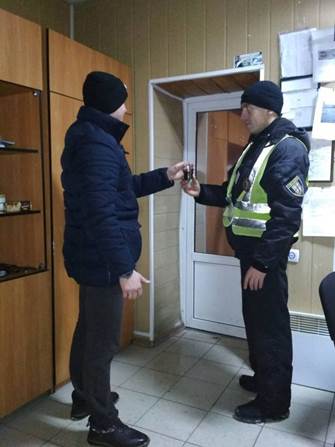 На Вінниччині поліція організувала пункт допомоги водіям