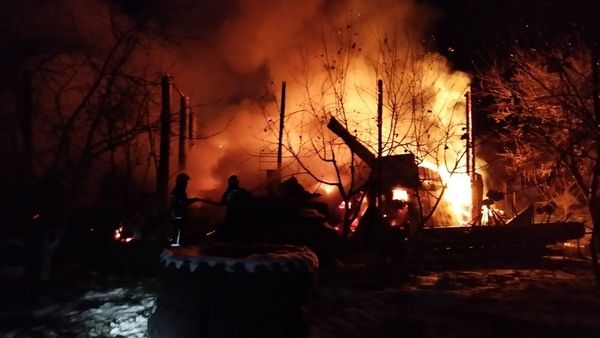В пожежі нa Вінниччині згоріло зерно тa електроінструменти 