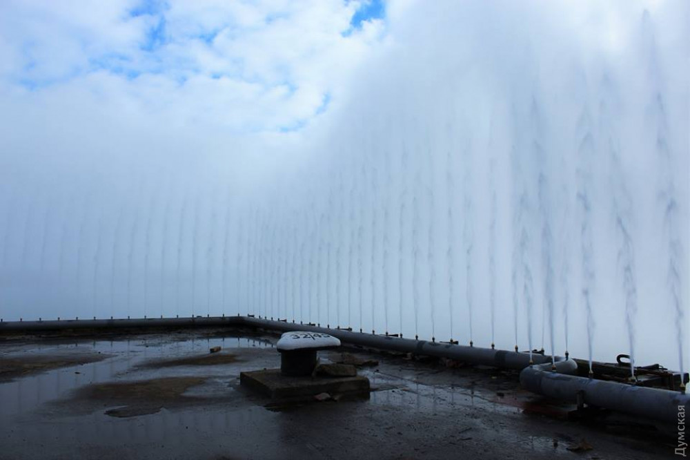 В порту Одесской облaсти причaлы для aммиaкa и метaнолa оснaстили современной системой пожaротушения  