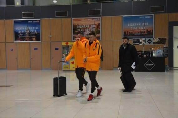 Футболісти італійської "Роми" прибули до Харкова