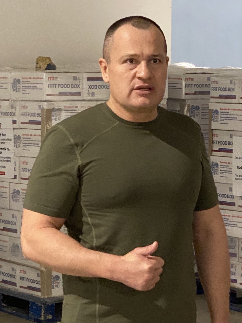 Артур Палатний: сім’ям, що постраждали від війни, передано 20 тон продуктових наборів