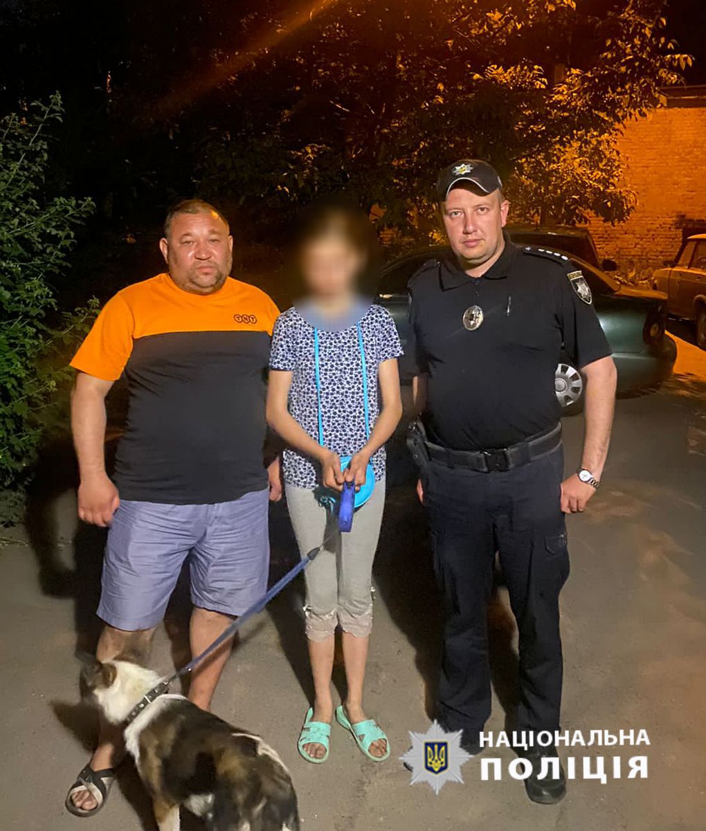 У Вінниці поліцейські розшукали та повернули додому 12-річну Олександру