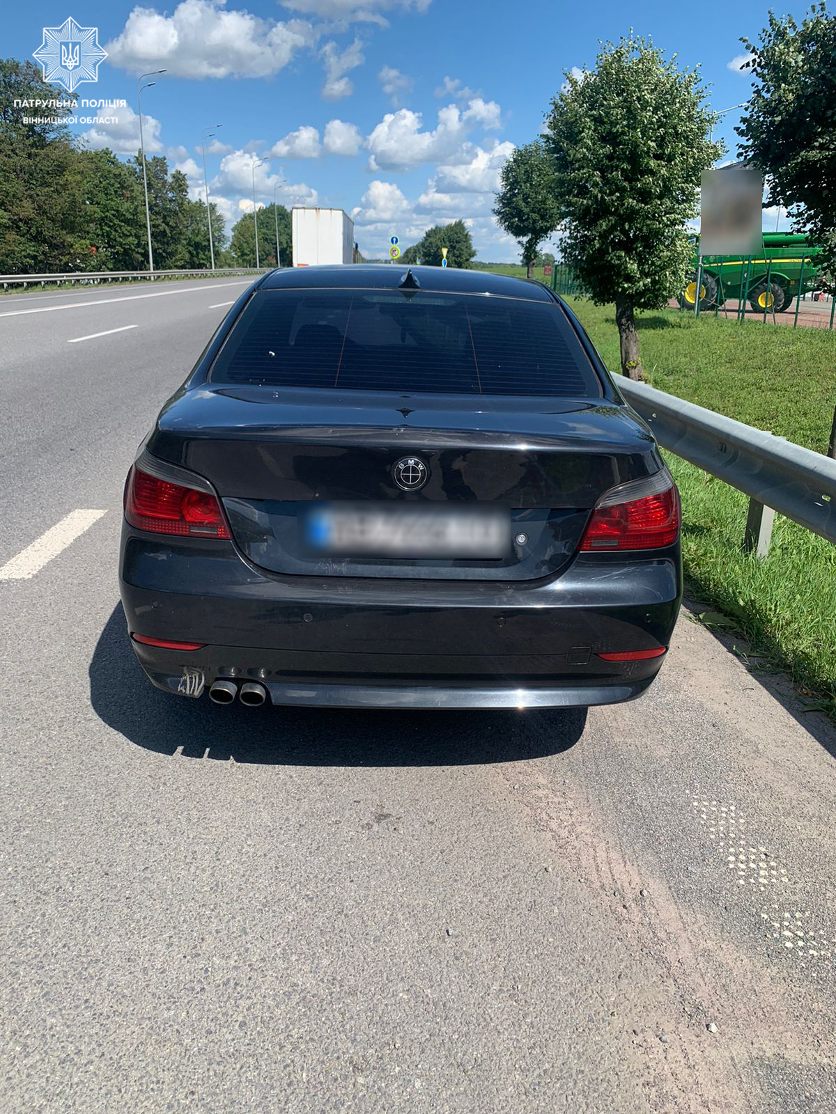 У Вінниці патрульні виявили водія BMW під дією двох наркотиків