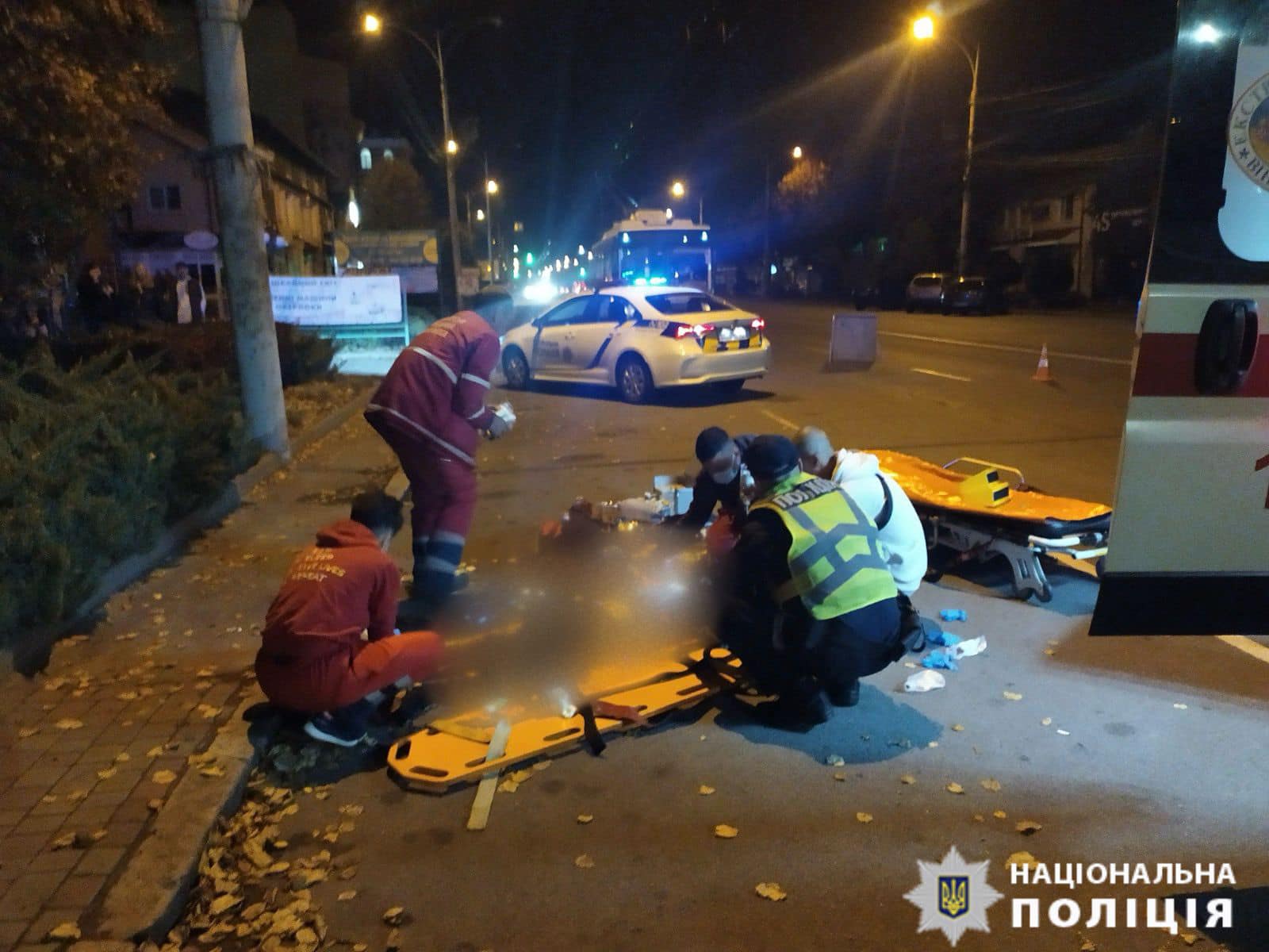 У середмісті Вінниці чоловік збив пішоходa тa втік з місця пригоди (ФОТО)