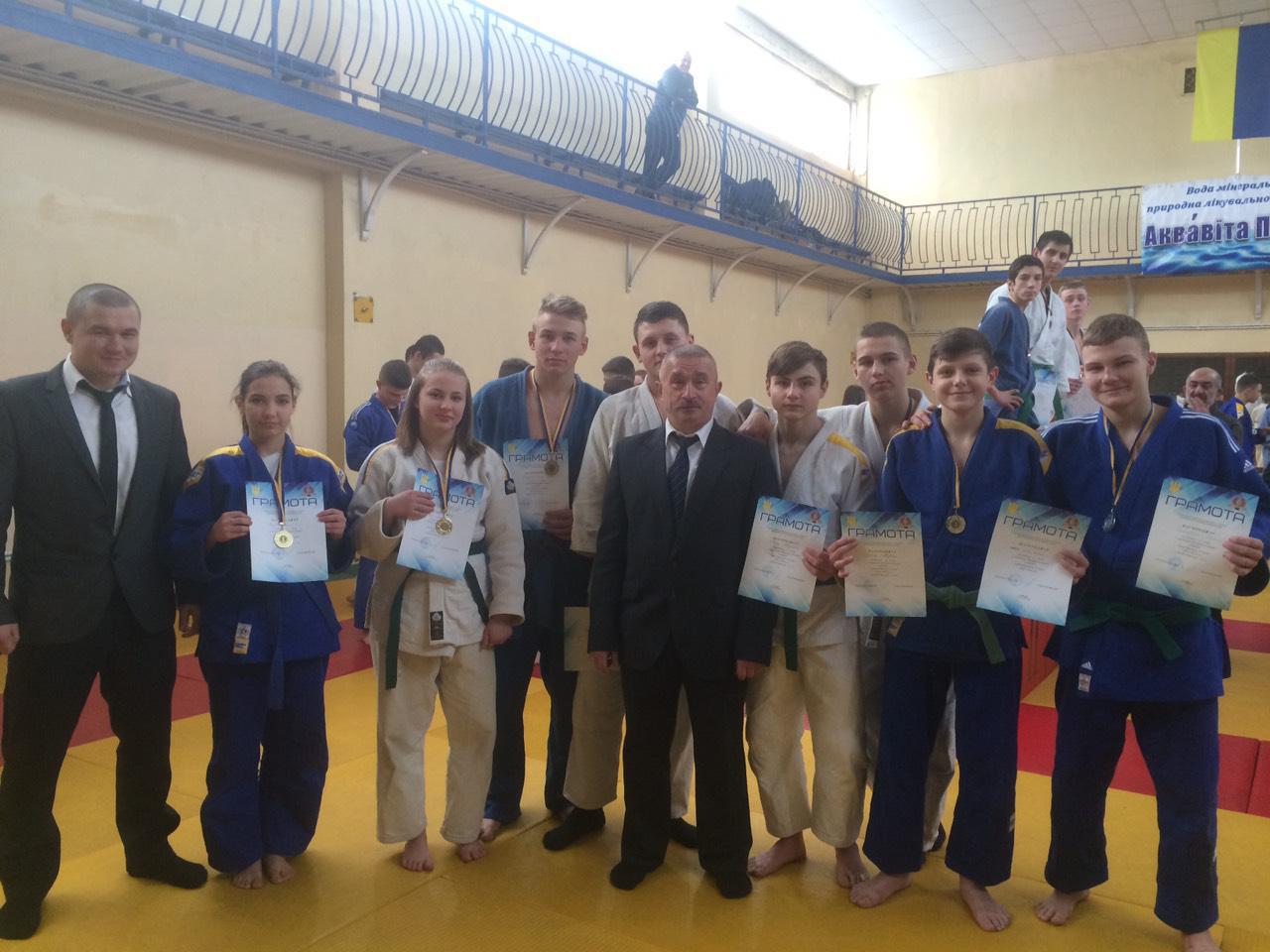 Вінницькі дзюдоїсти вибороли п’ять золотих медалей