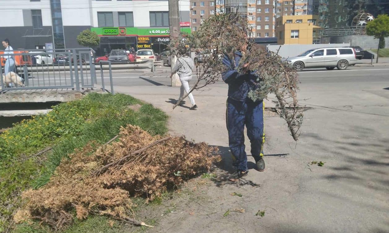 Вінничанин навів порядок після «розмови» з муніципалами