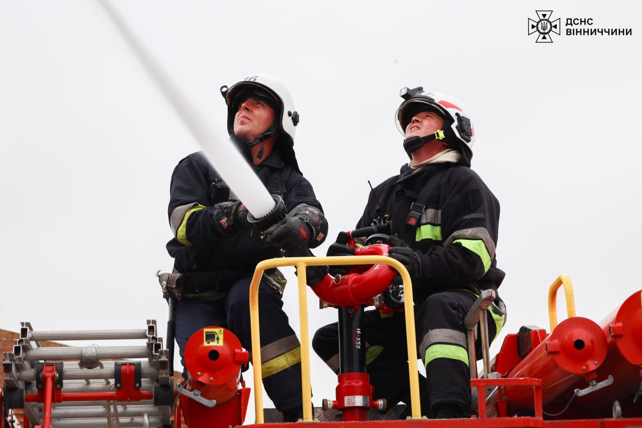 На Вінниччині на агропереробному підриємстві ліквідовували умовну пожежу