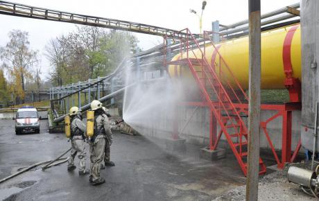 Рятувальники провели навчання в Тульчині