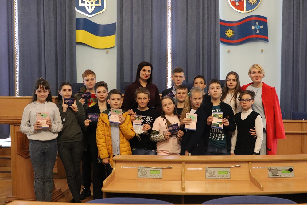 Вінницька обласна Рада гостинно зустрічала школярів