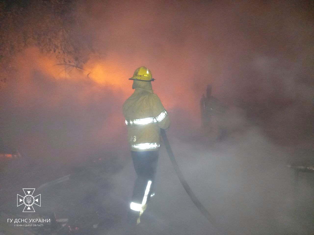 На Вінниччині вночі сталося декілька пожеж