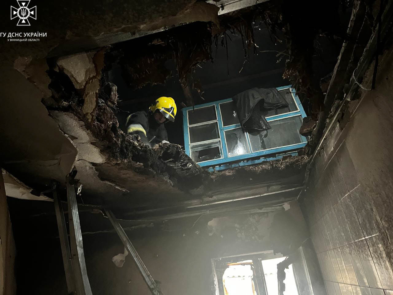 В селі на Вінниччині через несправність пічі сталася пожежа в будинку