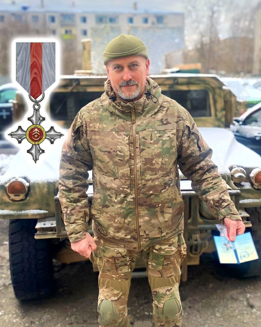 Захисник з Вінниччини отримав нагороду «Сталевий хрест»