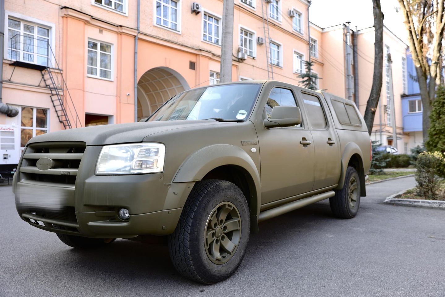 Борзов: "З Вінниччини передали машину Ford Ranger для ДШВ"