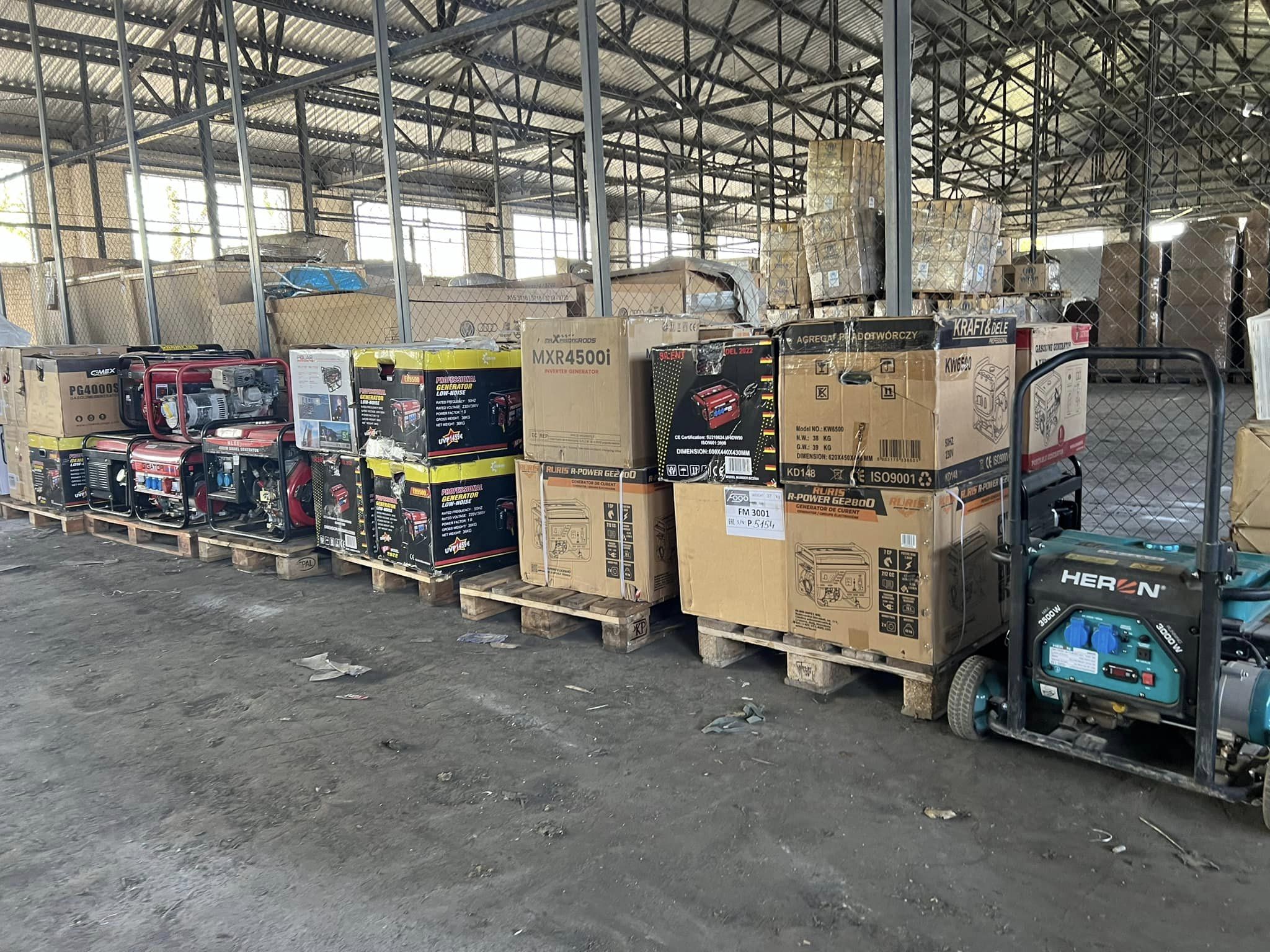 Вінницька ОВА передала Харкову 70 генераторів для підтримки міста під час атак