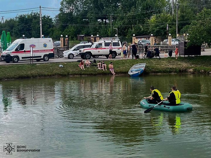 У Вінниці в озері втопилась дитина