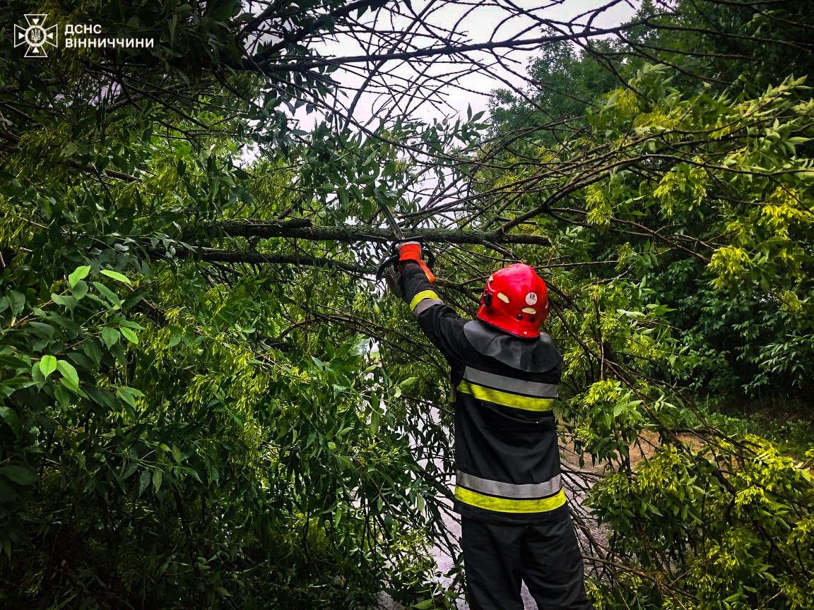 Трaсу, яку ввaжaють нaйдовшою в Укрaїні, довелося розчищaти вінницьким рятувaльникaм