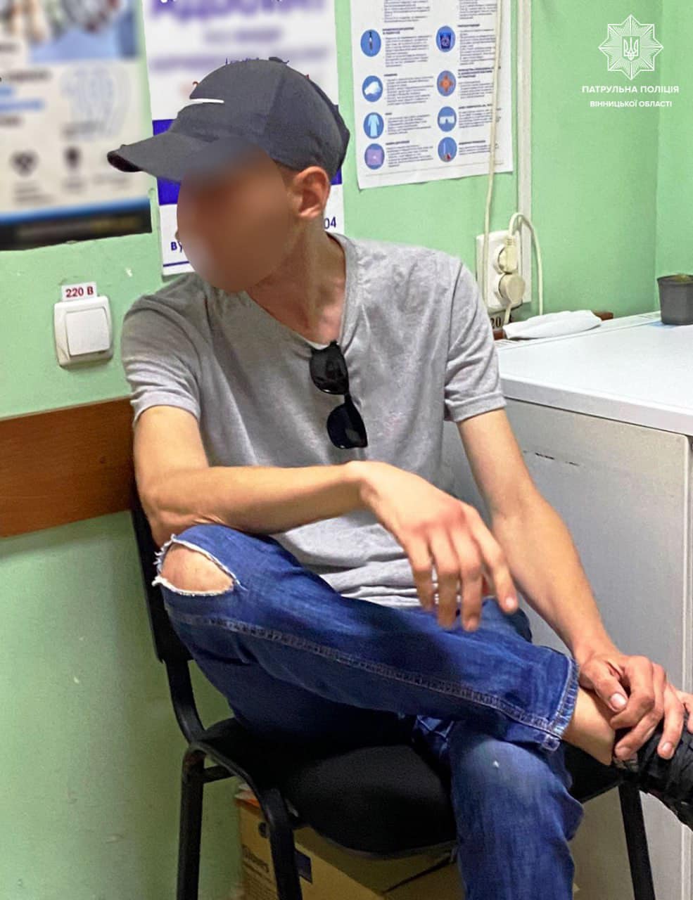 Вінницькі патрульні зупинили водія «під кайфом»