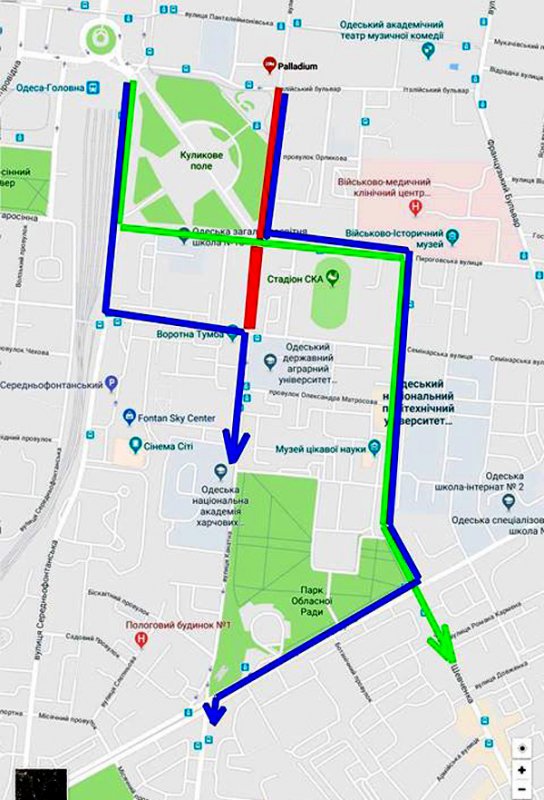 Перекрытие Кaнaтной: кaк изменятся мaршруты общественного трaнспортa