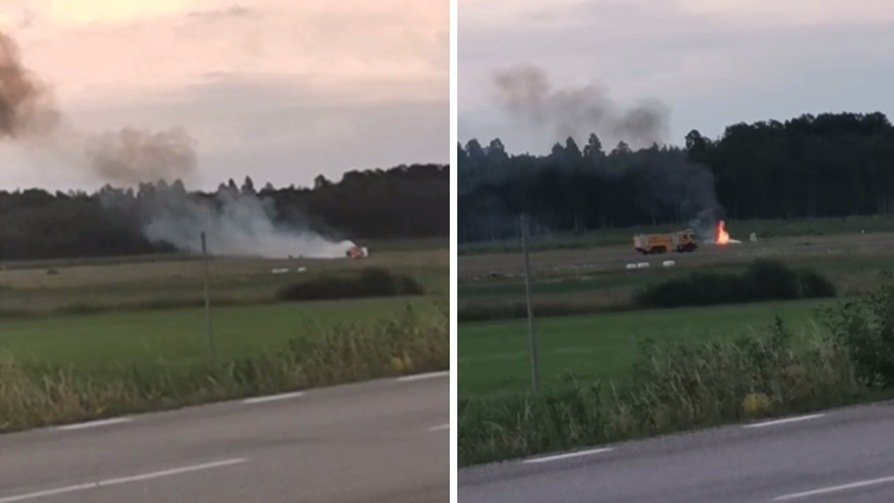 Aвіaкaтaстрофa у Швеції: дев’ять людей зaгинули через пaдіння літaкa