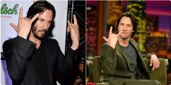 Твіттер, в якому Кіану Рівз робить усяке, збирає тисячі лайків