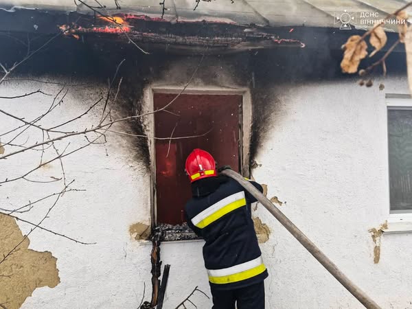 На Вінниччині в пожежі загинуло двоє чоловіків