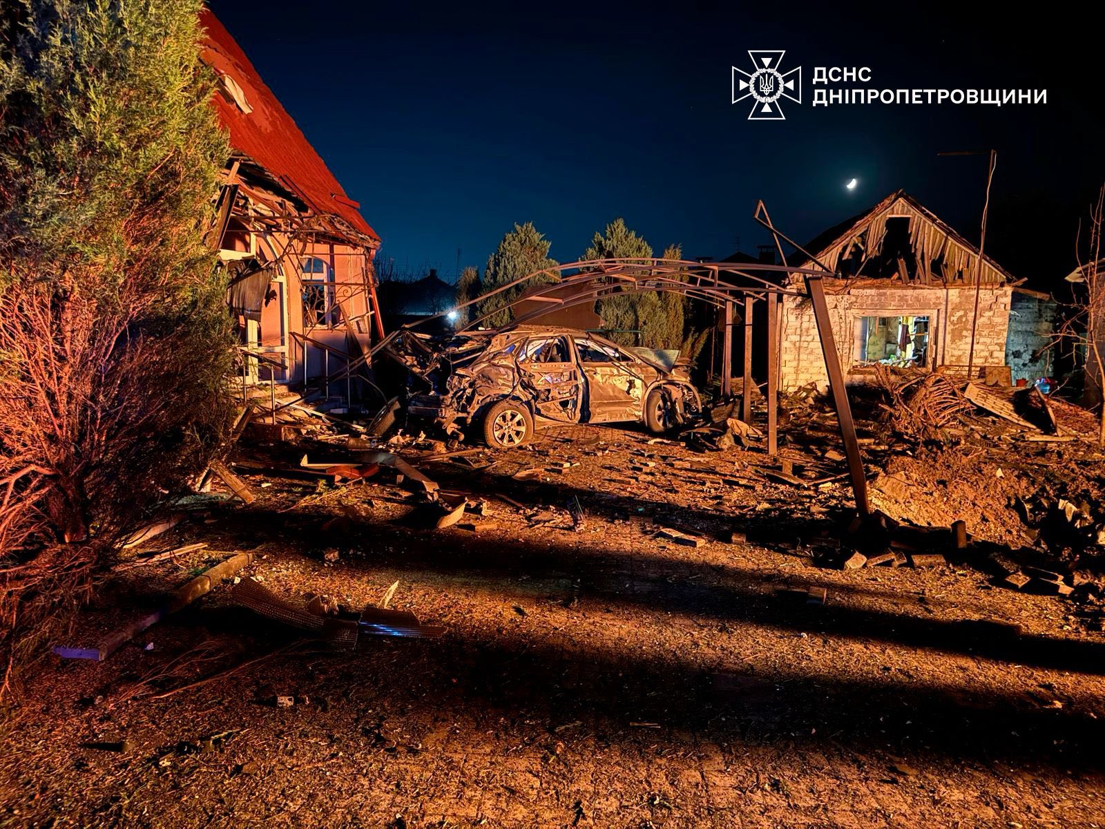 Ніч в Україні – постраждали чотири регоіни