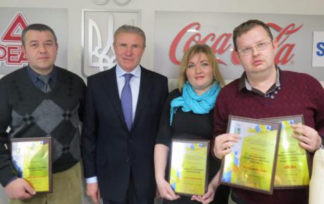 Сергій Бубка нагородив вінницьких спортивних журналістів
