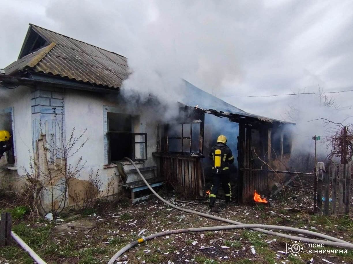 На Вінниччині під час пожежі загинув чоловік