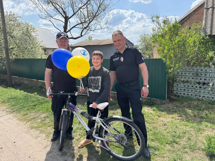 Хлопець з Вінниччини отримав подарунок від поліції