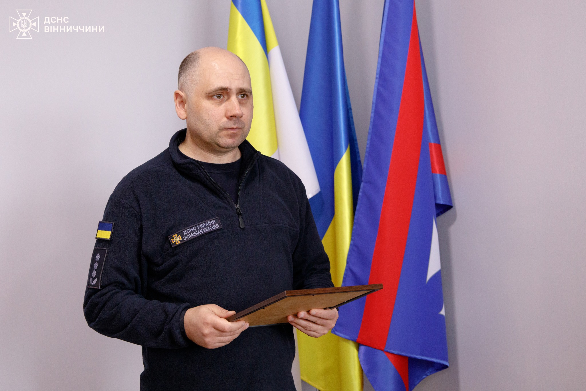 Вінницькі рятувальники відзначені за професіоналізм та відданість службі