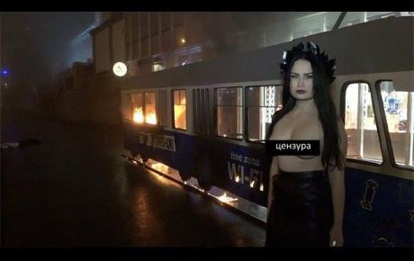 Акція Femen обурила вінничан
