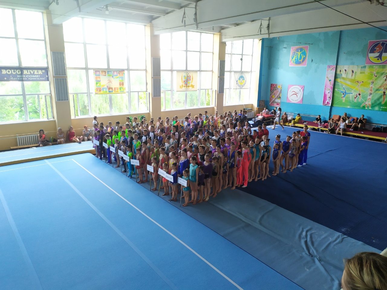 Призеры чемпионaтa Укрaины по спортивной aкробaтике