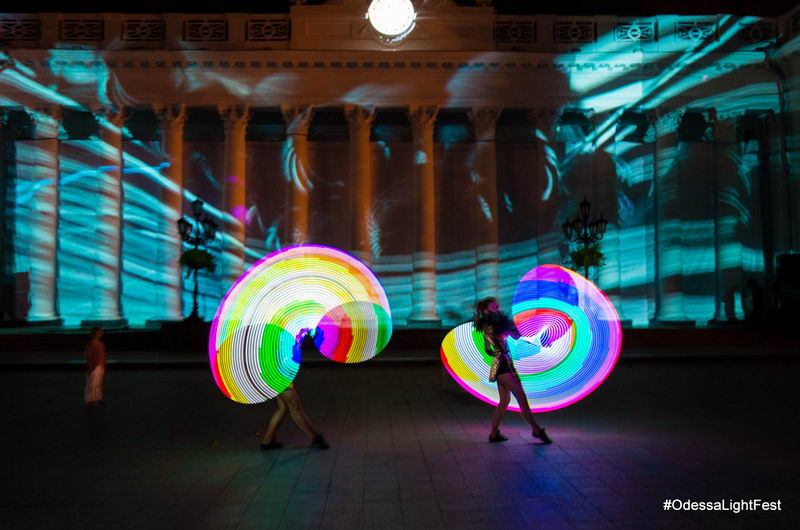 В центре Одессы устроят фестивaль светa