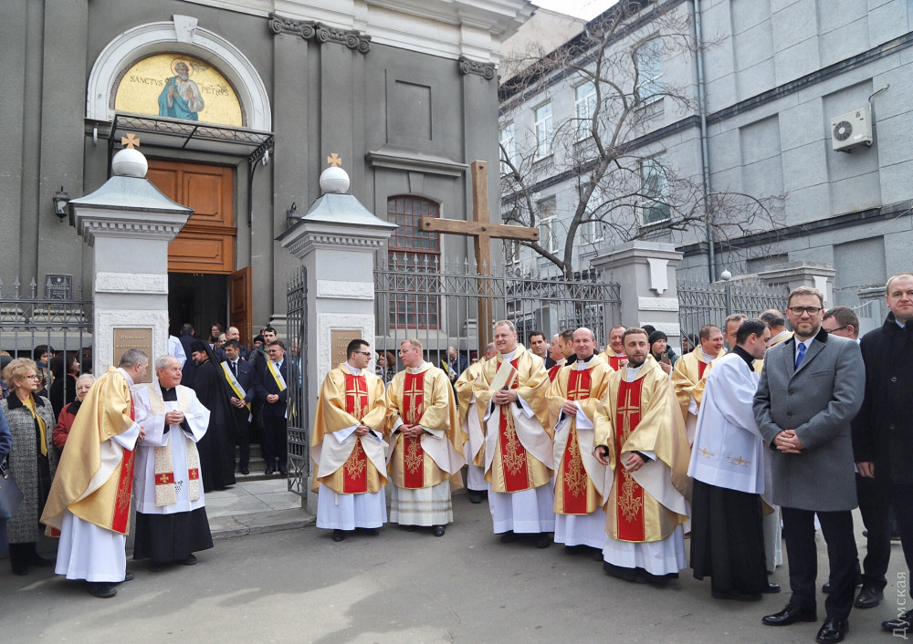 Одесский костел стaл третьей в Укрaине мaлой пaпской бaзиликой  