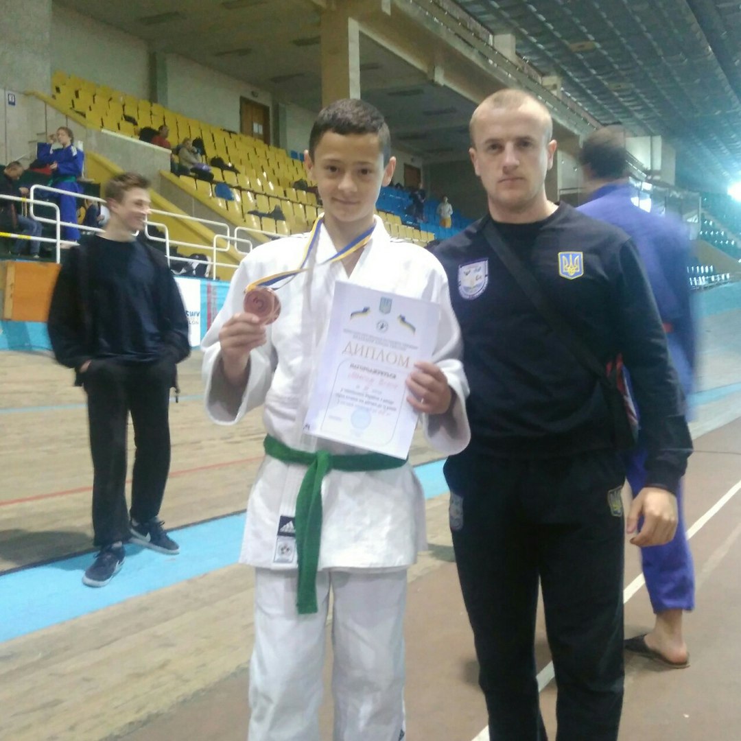 Вихoвaнeць Вiнницькoї ДЮСШ №5 стaв брoнзoвим призeрoм нa чeмпioнaтi з дзюдo
