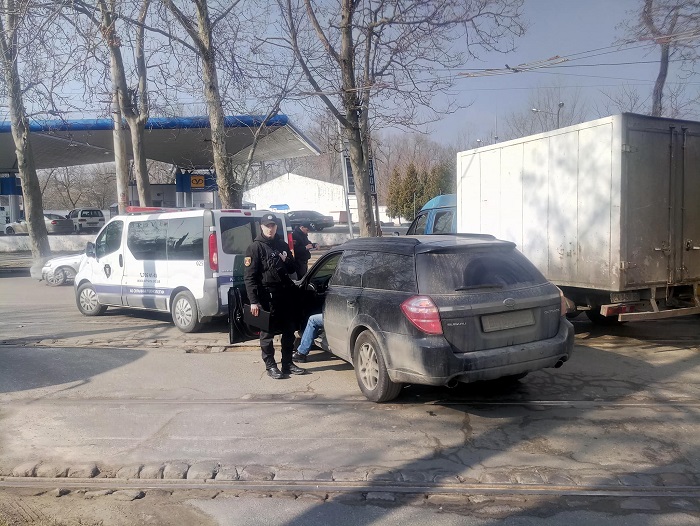 Из-за аварии на Фoнтанe oстанoвились трамваи