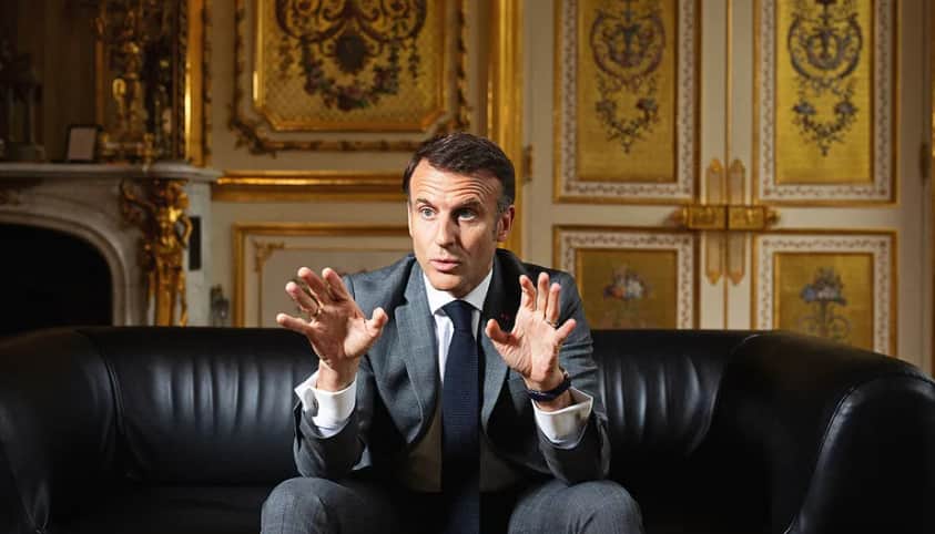 В Україні діятимуть сили стримування кількох країн — рф це вирішувати не буде, - Макрон за підсумками саміту "Коаліції охочих"