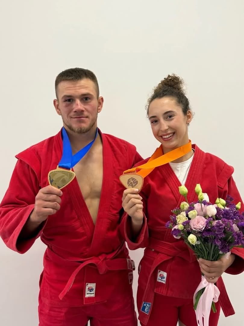 Кубок світу з самбо: військовий з Вінниці та юна спортсменка привезли нагороди з Єревану