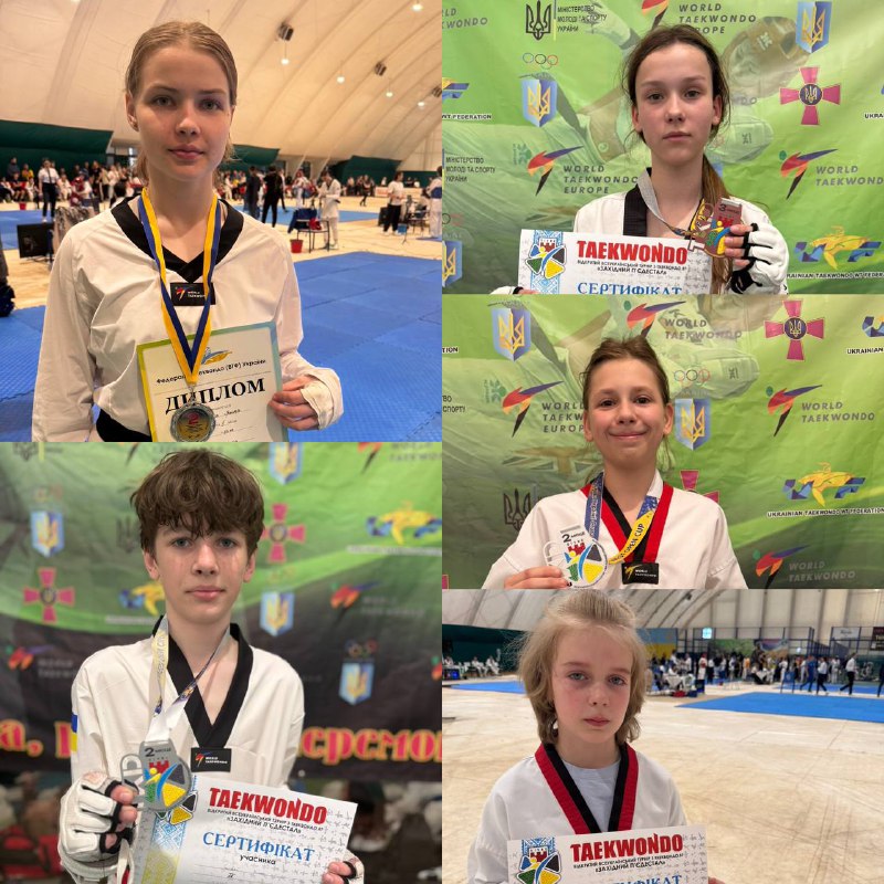 Юні тхеквондисти з Вінниці привезли 28 медалей з всеукраїнських змагань