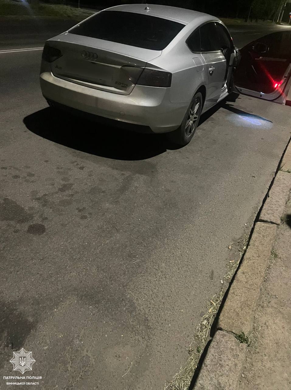 П’яний за кермом уночі: у Вінниці затримали 43-річного водія іномарки 