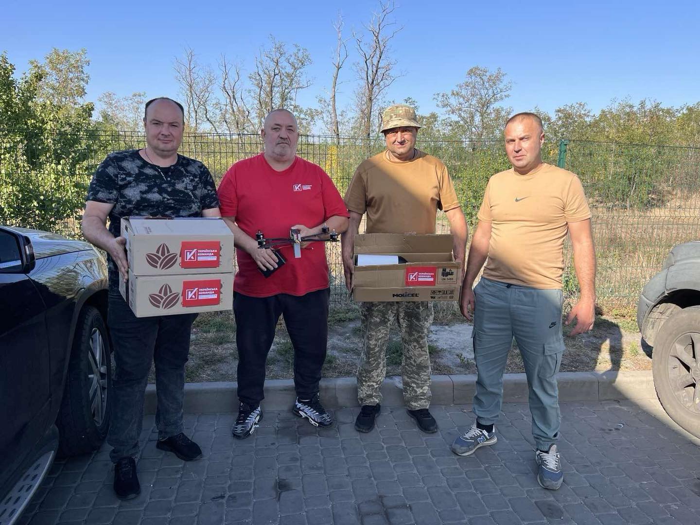 Волонтер «Української команди» Віктор Маланчук доставив допомогу захисникам на Донецькому напрямку