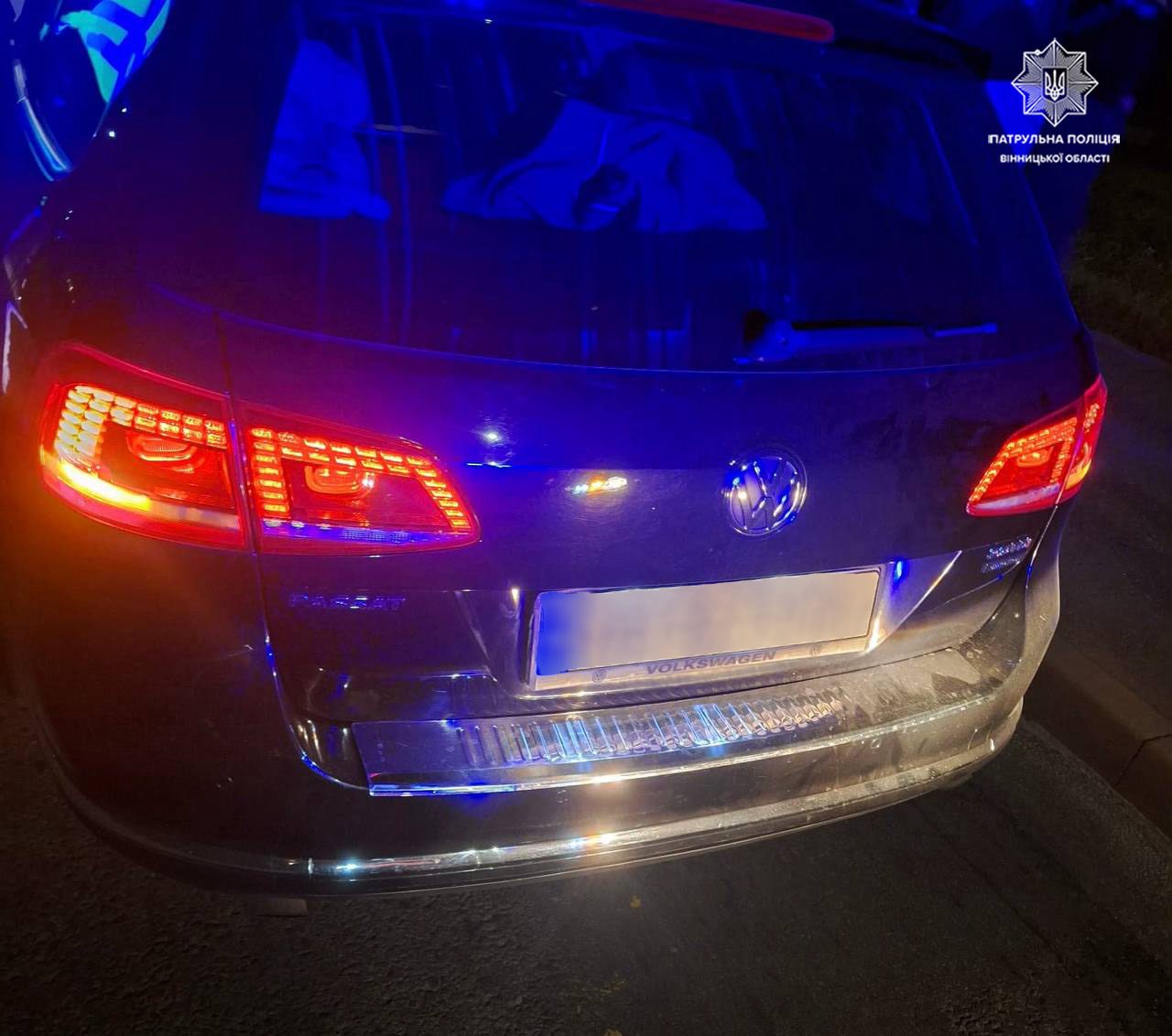 У Вінниці патрульні зупинили водія Volkswagen у стані наркотичного сп’яніння