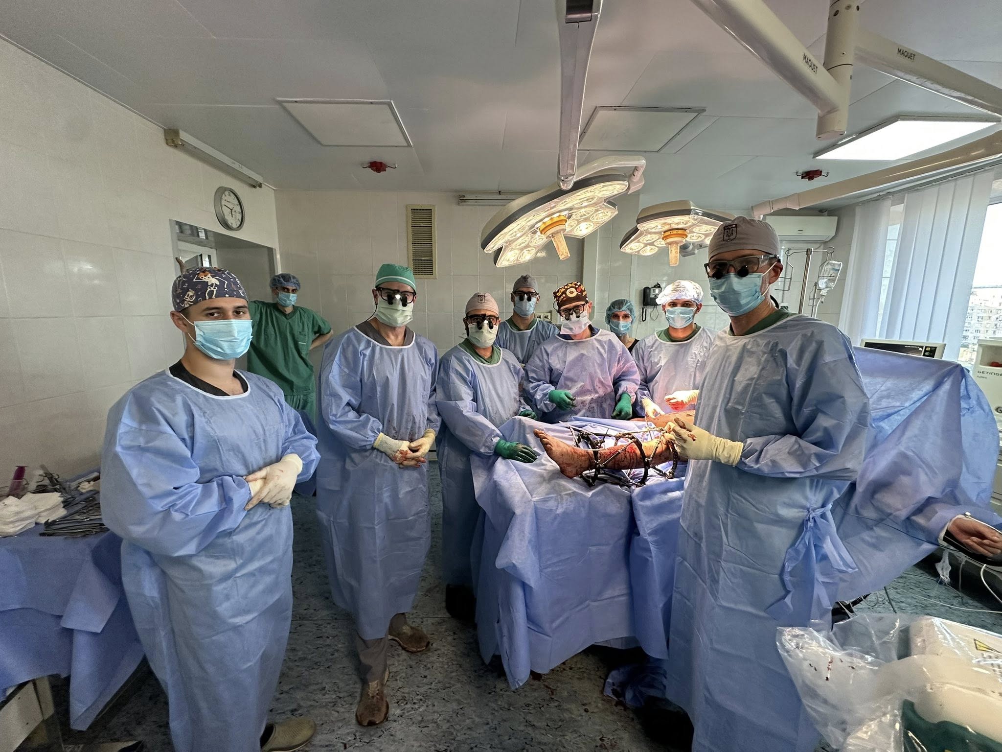 У Вінниці провели унікальні реконструктивні операції спільно з американськими хірургами
